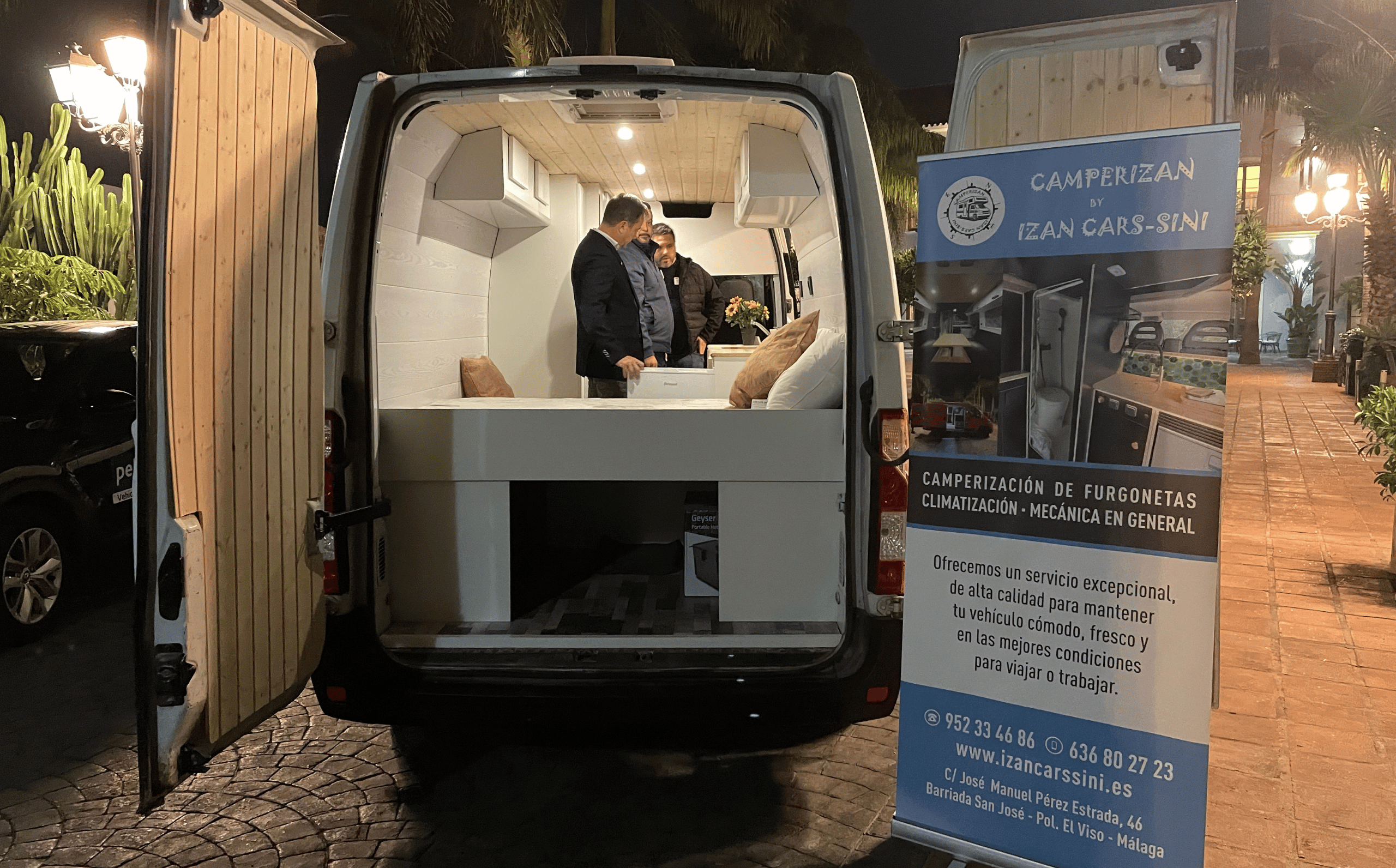 furgoneta camper en malaga